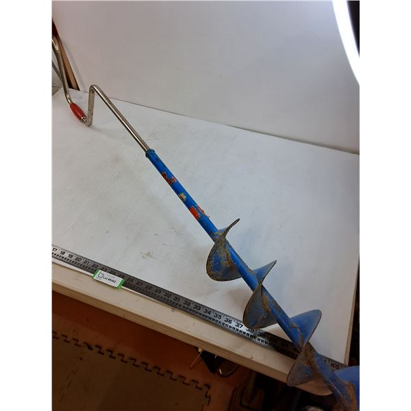 ** Metal Ice Auger - 5' Length - Pickup Only