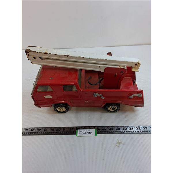 Vintage Tonka Fire Truck - 17x6x10" - Some Dents & Rust