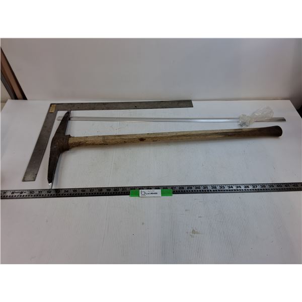 HardyPick Pickaxe, Metal Square, Metal Stair Frame  -  PICK UP ONLY