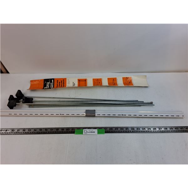 (3) 36" Drawer Rails, 27" x 27" Square Framing Clamp  -  PICK UP