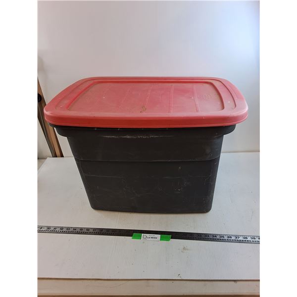 * 25" x19" x 17" Plastic Tote -  PICK UP ONLY