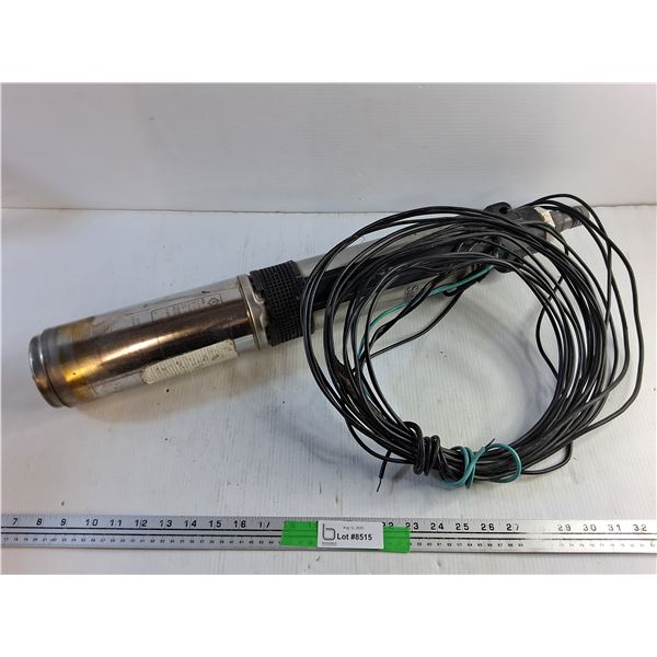 2 Wire Submersible Water Pump, As Is  -  PICK UP ONLY
