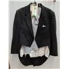 Image 1 : *100% Christian Dior and Microfiber Polyester Mens Tuxedo Top - Size 34/35 M5
