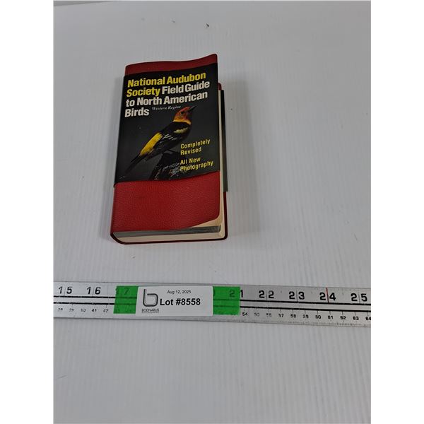 Book/Field Guide to North American Birds Western Region