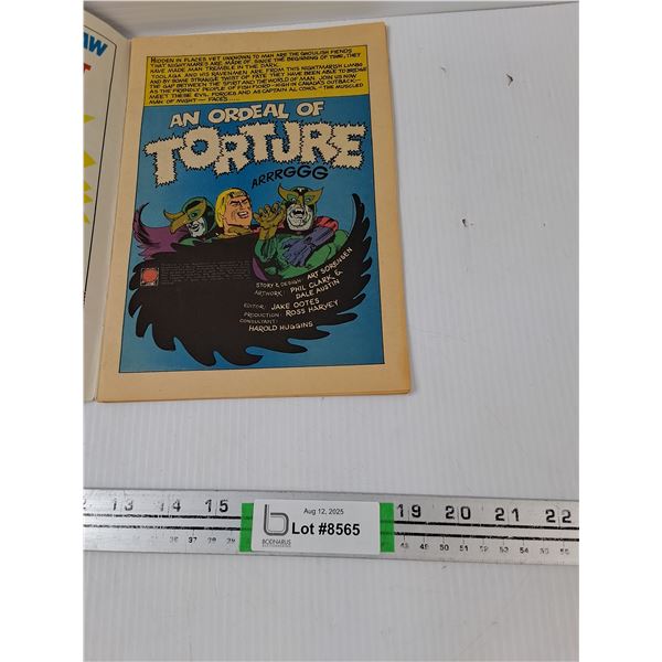 Captain Al Cohol Ordeal Of Torture Comic Book