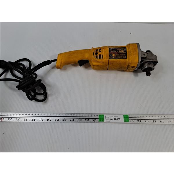 DeWalt 5" Angle Grinder - Works - AS IS