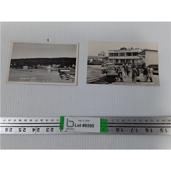 (2) Vintage 1951 Canada Post Cards