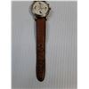 Image 4 : Vintage National Audubon Society Leather Watch - AS IS