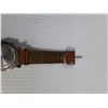 Image 6 : Vintage National Audubon Society Leather Watch - AS IS