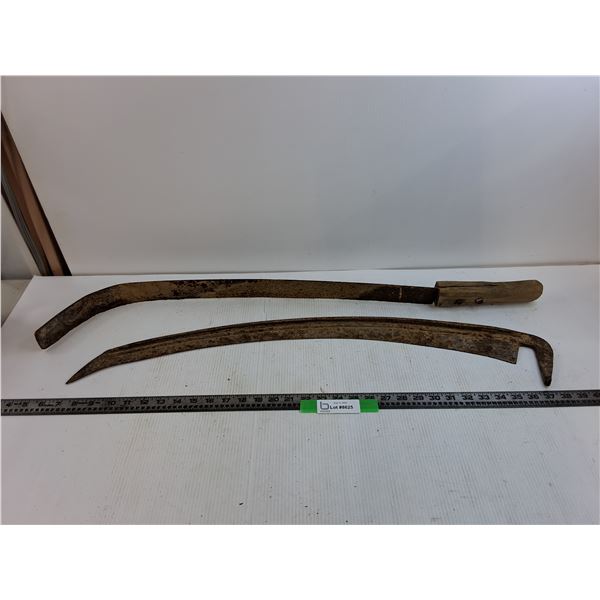 (2) Large 30" Agricultural Blades Cannot Ship