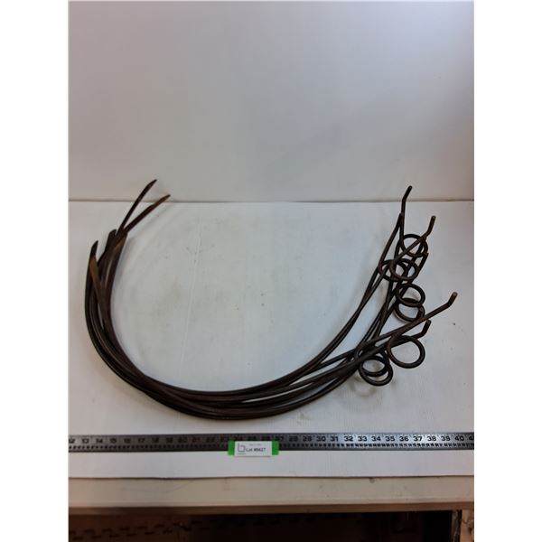 (8) Antique Hay Rake Parts - Pickup Only