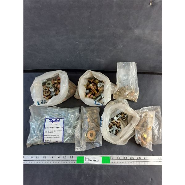 Various Screws, Washers and Nuts