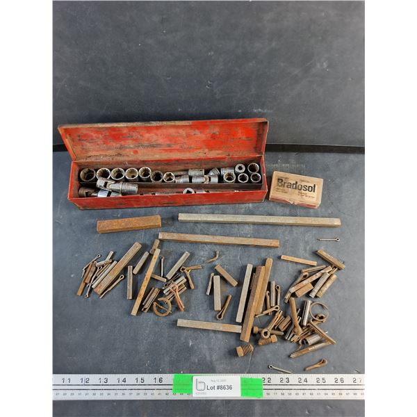 Vintage Sockets, Mechanics Tools, Keys and Pins