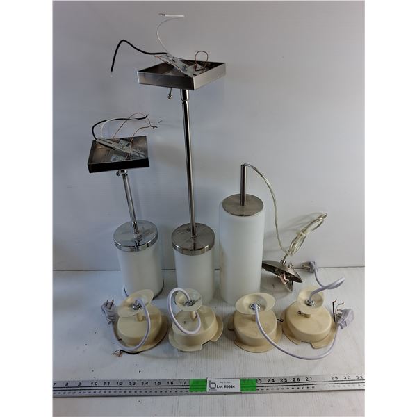 Various Ceiling Light Fixtures - As Is  -  PICK UP