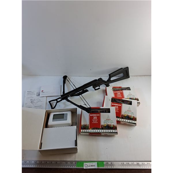Alderbrook Christmas Tree Lights, Crossbow and Honeywell Programmable Thermostat