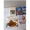 Image 2 : (6) Cookbooks - The French Chef Cookbook, Texas, Memories Made In The Kitchen, Misc