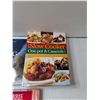 Image 3 : (3) Cookbooks - Essentials Of Baking, Slow Cooker One-Pot & Casserole, Cedar Cove Cookbook
