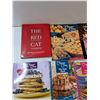 Image 2 : (7) Cookbooks - Brunches, The Pork Book, The Red Cat Cookbook, Misc