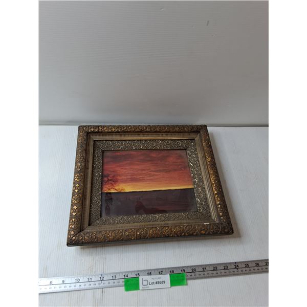 Framed Landscape Picture - 15'' x 12.5'' x 2'' - As Is
