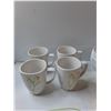 Image 2 : (4) Coffee Mugs, (13) Bowls, (16) Plates - As Is CANNOT SHIP