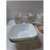 Image 3 : (4) Coffee Mugs, (13) Bowls, (16) Plates - As Is CANNOT SHIP