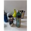 Image 4 : (5) Water Bottles, (2) Coffe Mugs, (3) water Glasses, Misc - As Is
