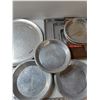 Image 4 : (5) Cake Pans, (2) Pizza Trays, (3) Baking Sheets - As Is