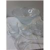 Image 4 : Punch Bowl, Base, (12) Cups, Hooks, Ladle - As Is  -  PICK UP