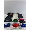 Image 1 : (3) Toques, Baseball Hat, (6) Masks, Wrist Brace