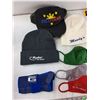 Image 2 : (3) Toques, Baseball Hat, (6) Masks, Wrist Brace