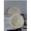 Image 5 : Strainer, Potato Masher, (5) Spoons, Misc