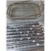 Image 4 : (2) Grill Baskets,(2) Grill Trays, Grill Brush, Misc - As Is