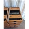 Image 2 : ***(4) Filing Cabinet Desk Drawers- 21.5" x 15.5" x 20.5"- CANNOT SHIP
