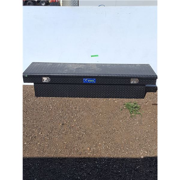 **UWS Checker Plate Truck Tool Box-19.5" x 71.5" x 15"- CANNOT SHIP