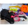 Image 3 : *Swim Fins, Tennis Balls, Tumblers with Lid, Mesh Bag, Rubber Band Gun and Misc