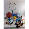 Image 1 : *Volleyball, Little Live Pet Carrier, Maracas, Koosh Gun, Rolling Scissors, Horn and Misc