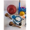 Image 2 : *Volleyball, Little Live Pet Carrier, Maracas, Koosh Gun, Rolling Scissors, Horn and Misc