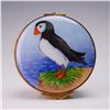 Image 1 : The Cottage Shop Porcelain Puffin Keepsake Box
