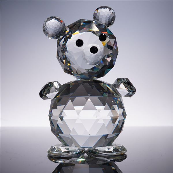 Swarovski Giant Crystal Teddy Bear Figurine
