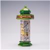 Image 3 : Limoges France Hand-Painted Parisian Advertising Column Trinket Box