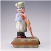 Image 2 : Limoges Porcelain Chef Figurine Box EC Versailles Peint Main