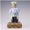 Image 3 : Limoges Porcelain Chef Figurine Box EC Versailles Peint Main