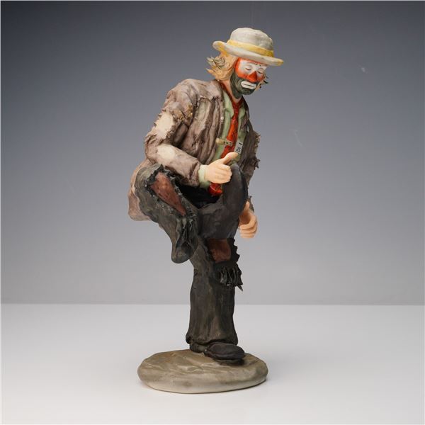 Flambro Emmett Kelly Jr. Porcelain Figurine