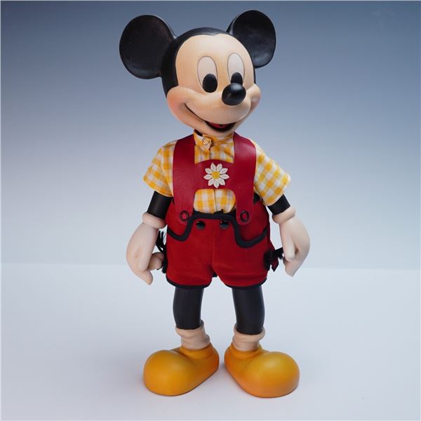 ANRI Disney Mickey Mouse Hand-Carved Wood Figurine