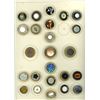 Image 1 : A card of Drum shaped buttons.