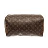 Image 4 : Louis Vuitton Brown Monogram Speedy 35 Satchel Bag