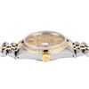 Image 5 : Rolex Mens 2T 18K Yellow Gold Diamond And Sapphire Bezel Datejust With Rolex Box