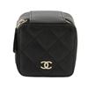 Image 1 : Chanel Black Quilted Leather Jewelry Box