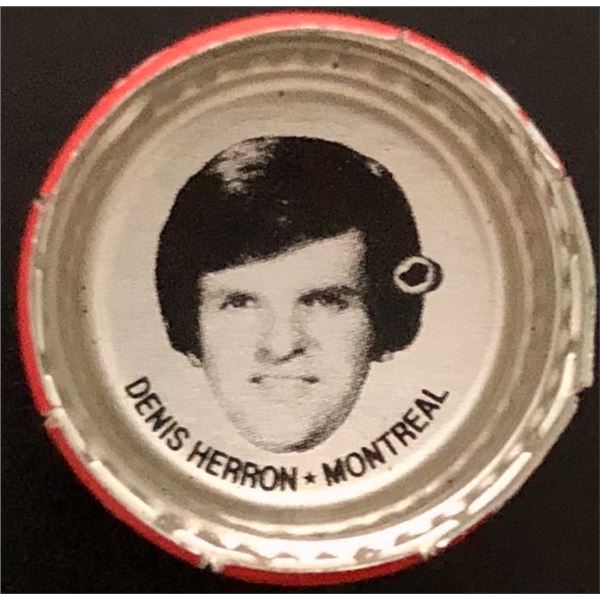 1980-81 PEPSI NHL CAPS (LARGE) - DENIS HERRON