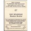 Image 2 : 1981-82 O-PEE-CHEE RAY BOURQUE (HOF)